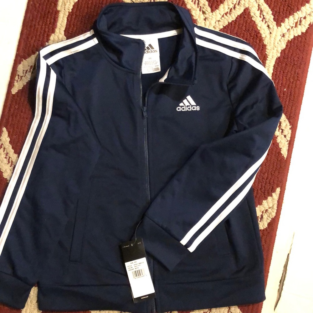 Boys Adidas zip jacket